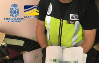 Desmantelada la imprenta clandestina de billetes falsos más activa de España