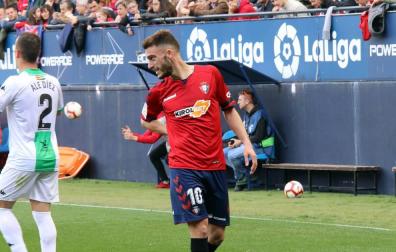 Imágenes del partido Osasuna-Extremadura disputado en El Sadar.