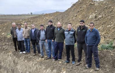 Las obras para llevar agua del Canal a Funes se paran cuando faltan 150 metros