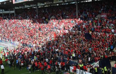 La valla caída del Osasuna-Betis de 2014, única sanción con efecto