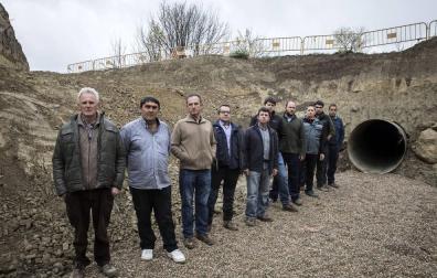 Los regantes de Funes pagarán los 150 m de Canal que faltan hasta sus cultivos