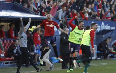 Rubén García pone a Osasuna rumbo a Primera