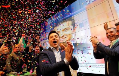 Triunfo del populista Zelenski en Ucrania, que abre un periodo de incertidumbre