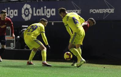 Imágenes del partido del Osasuna-Cádiz.