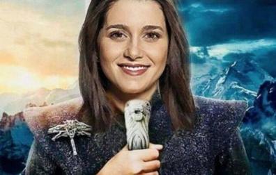 Ciudadanos convierte a Inés Arrimadas en Khaleesi, de 'Juego de tronos'