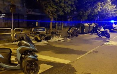 Detenido un joven de 19 años por los cuatro incendios de vehículos ocurridos en Pamplona en Semana Santa