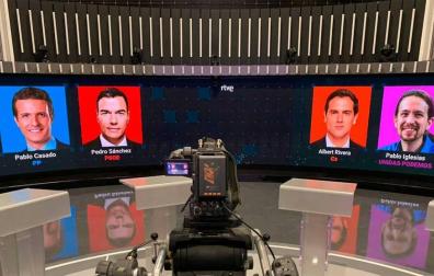 El debate a cuatro de RTVE, el menos visto de la historia