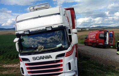 Fallece mientras conducía su camión en Beire