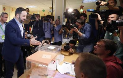Abascal: "Millones de españoles van a votar con esperanza, sin miedo a nada"