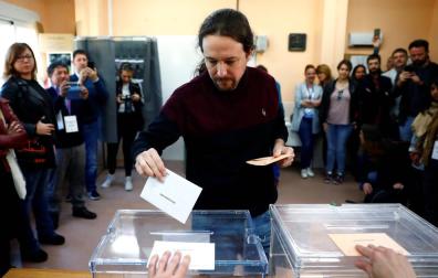 Iglesias anima a que haya una alta participación en las elecciones generales