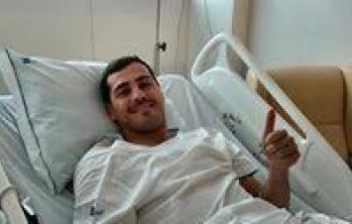 Iker Casillas: "Estoy con el corazón contento"