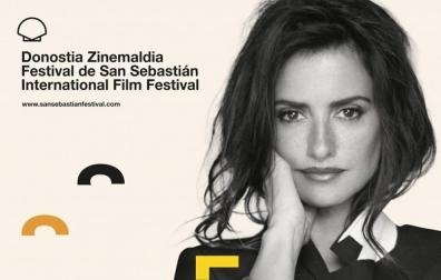 Penélope Cruz, premio Donostia y protagonista del cartel del 67 Festival de San Sebastián.