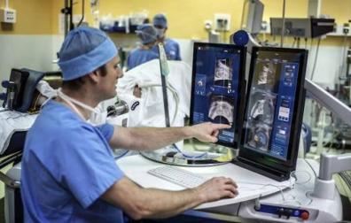 Operación de cáncer de próstata.