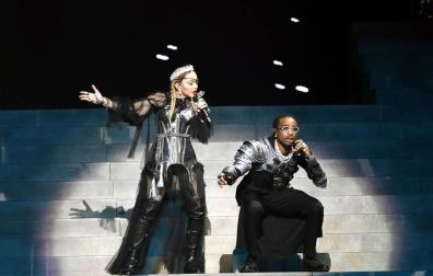Lluvia de críticas a Madonna por su actuación en Eurovisión