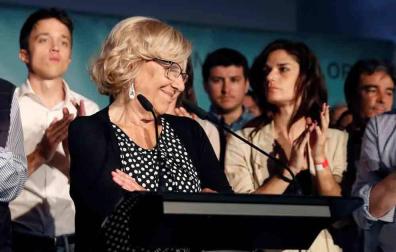 Carmena pierde el Ayuntamiento de Madrid frente a PP, Ciudadanos y Vox