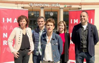Chivite se compromete a impulsar el TAP y la banda ancha en Navarra