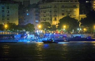 Al menos siete muertos por un naufragio en el Danubio a su paso por Budapest