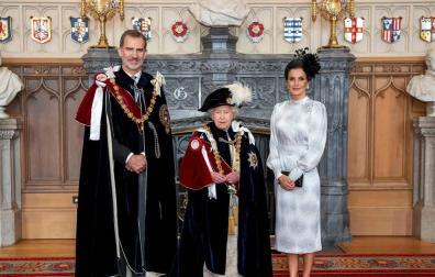 Felipe VI ya es caballero de la Orden de la Jarretera