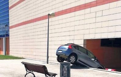Aparatoso accidente en la Morea