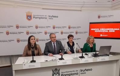 El nuevo organigrama de Enrique Maya para el Ayuntamiento de Pamplona