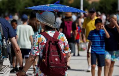 La temperatura máxima del día, por encima de 39ºC, la registra el norte de Navarra