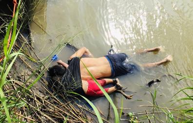 Nueva drama de la migración: un padre y su hija mueren ahogados en el río Bravo