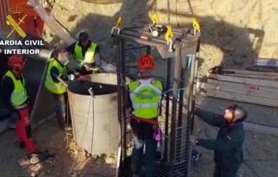 La montaña mantiene su pulso en la recta final del rescate de Julen