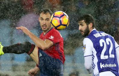 El central de la Real Sociedad Raúl Navas, pretendido por Osasuna