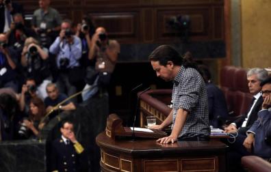 DIRECTO INVESTIDURA | Iglesias, a Sánchez: "Sorprende que pida la abstención de PP y Cs"