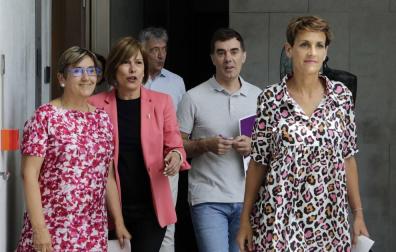 PSN, Geroa Bai, Podemos e I-E podrían cerrar este viernes el acuerdo de gobierno