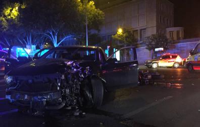 El accidente sucedió en el cruce del Paseo de la Castellana con la calle San Juan de la Cruz.