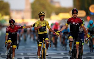 París se descubre ante Egan Bernal, nuevo héroe del ciclismo colombiano