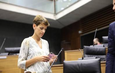 El pleno de investidura de María Chivite se celebrará este 1 y 2 de agosto