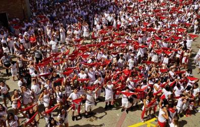 Fotos del cohete de fiestas de Lodosa 2019