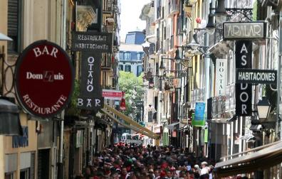Ocho agentes de Policía Foral para vigilar dentro de la fiesta