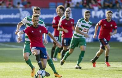 Encuentro de pretemporada disputado el viernes 11 de agosto de 2017 en el estadio de El Sadar.