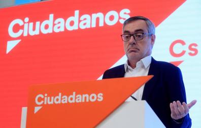 El secretario general de Ciudadanos (Ciudadanos), José Manuel Villegas.