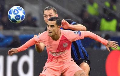 Coutinho estará entre dos y tres semanas de baja por una lesión muscular