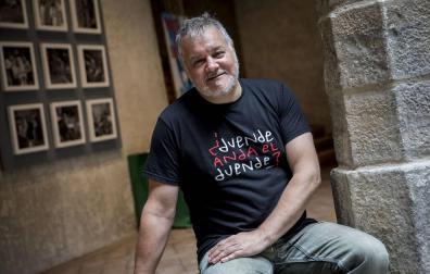 Miguel moran, en el Palacio del Condestable