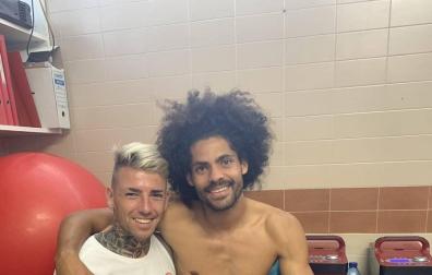 Brandon y Aridane muestran su reconciliación con una foto