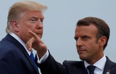 Trump trae la bronca a Biarritz
