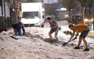 Las tormentas dejan inundaciones y daños materiales en el centro peninsular