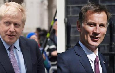 Boris Johnson y Jeremy  Hunt se disputarán el cargo de primer ministro británico