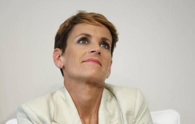 María Chivite: "Tengo 13 consejerías, sí, y Miguel Sanz tuvo 12"