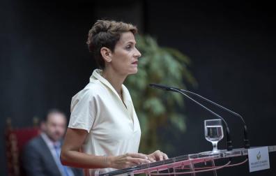 Chivite asegura que "no ha habido ningún tipo de contraprestación" a Bildu