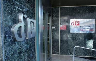 Sede de la oficina del Defensor del Pueblo de Navarra en Pamplona.