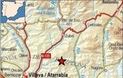 Esteribar registra varios pequeños seísmos durante este domingo