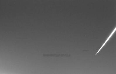 Una bola de fuego provocada por una roca de asteroide, vista en puntos de Sevilla y Córdoba