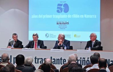 Acto conmemorativo de los 50 años del primer trasplante renal en Navarra