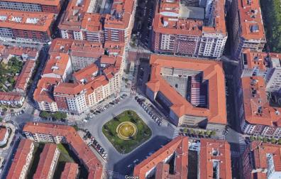Problemas con la madera en el suelo de la calle Olite